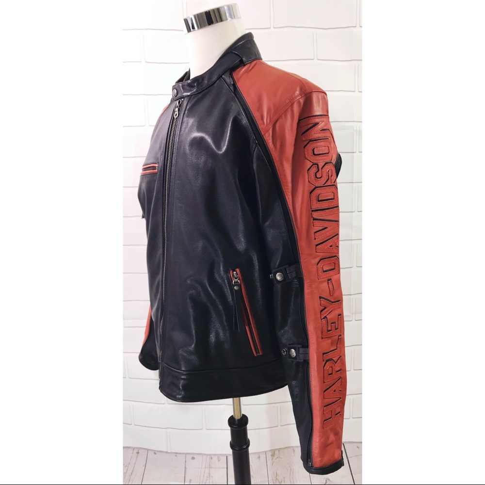 Harley Davidson Pride Leather Switchback Jacket - Picture 2 of 13
